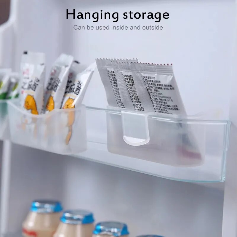 Storage Box Storage Holders Kitchen Organizer Adjustable Kitchen Refrigerator Storage Rack Fridge Freezer Shelf Holder Organiser