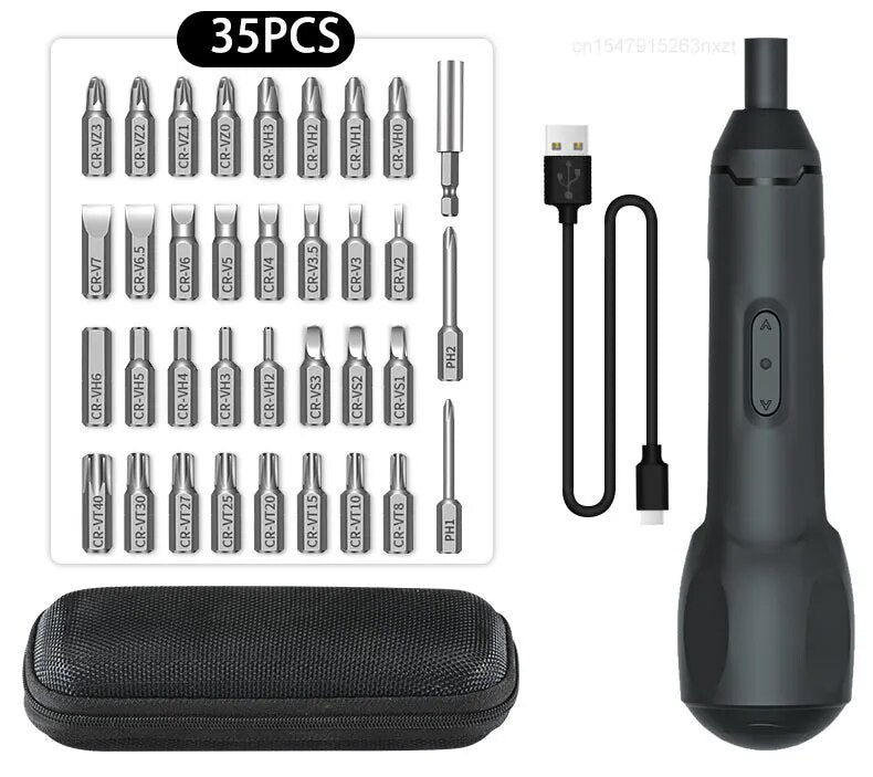 Youpin Electric Screwdriver Rechargeable Multifunction Cordless Electric Screwdrivers Manual and Automatic Electric Screw Driver