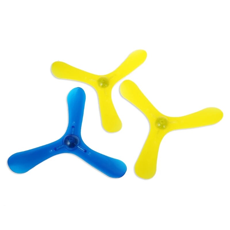 New LED Light 3 Leaves Boomerang outdoor fun sports Luminous Outdoor Park special flying Toys Flying Disk flying sauce